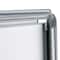 Azar Displays Counter Snap Poster Frame 8.5'' x 11'' Portrait/Landscape Sign Holder with Plastic Frame, 4PK 300332-SLV-4PK - alternate 6